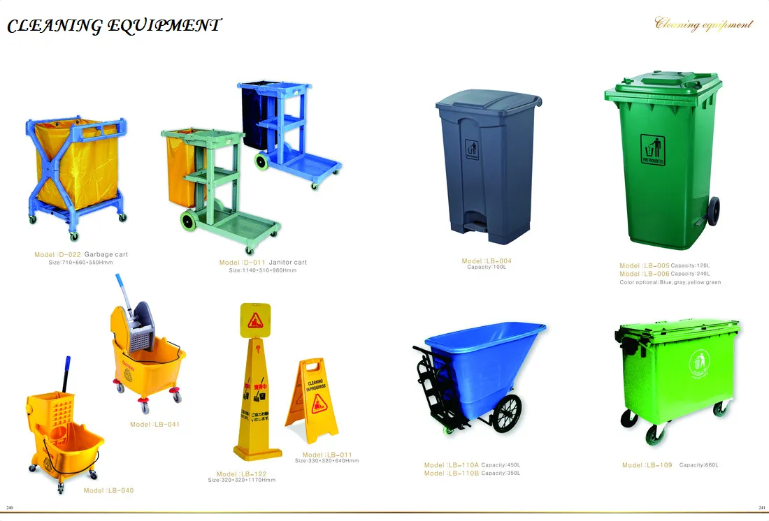 CLEANING EQUIPMENT 240-241