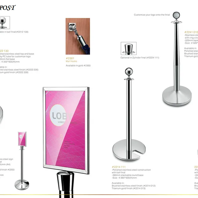 STANCHION POST 264-265