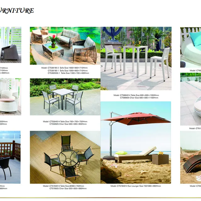 OUTDOOR FURNITURE 074-075
