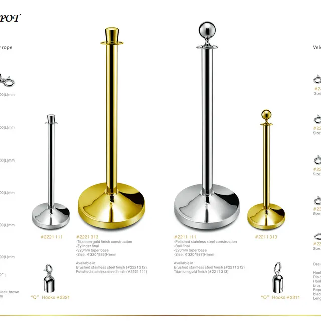 STANCHION POST 266-267